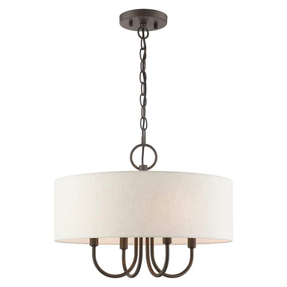 Livex Lighting Blossom 4 - Light Pendant in  English Bronze