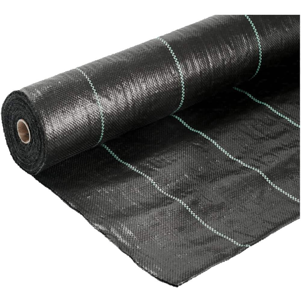 Ashman Online Woven Polyester Weed Barrier Fabric, 3 Feet x 50 Feet