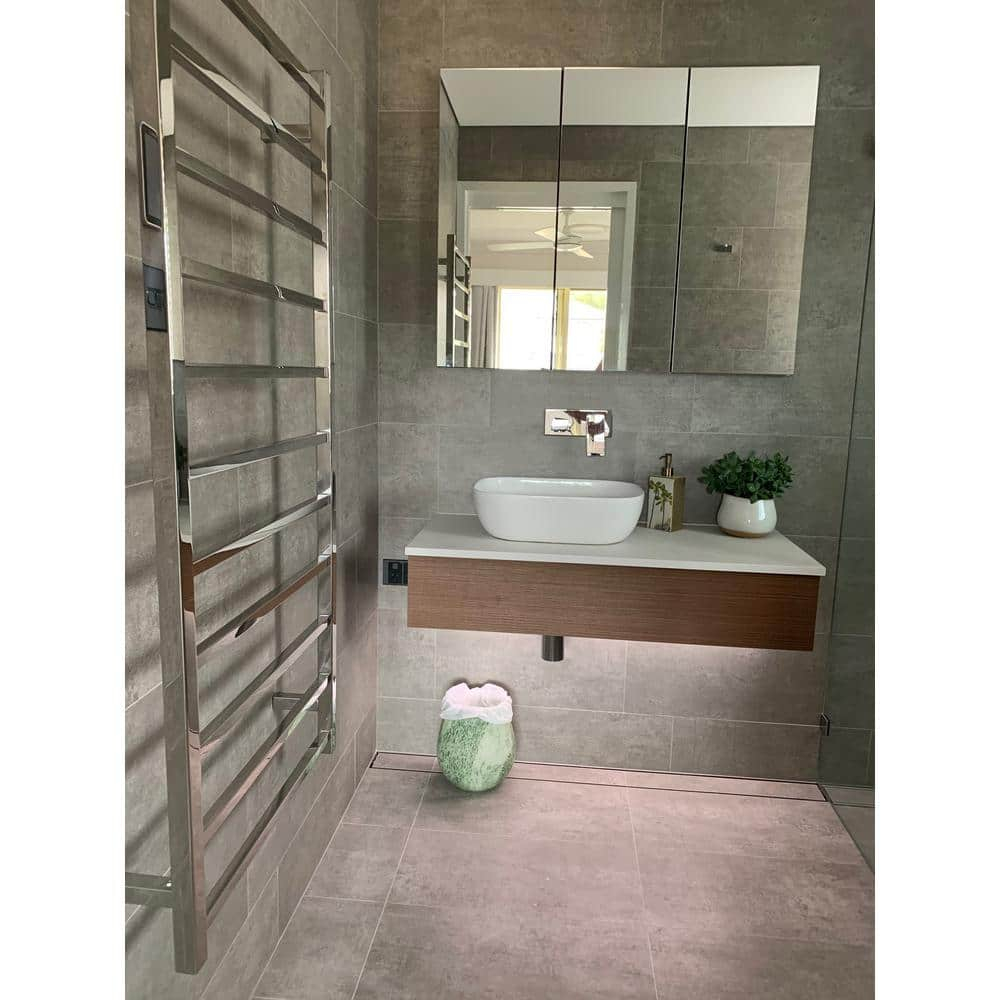 FORME HTR-TS0701BSS Traditional Towel Rail Towel Warmer