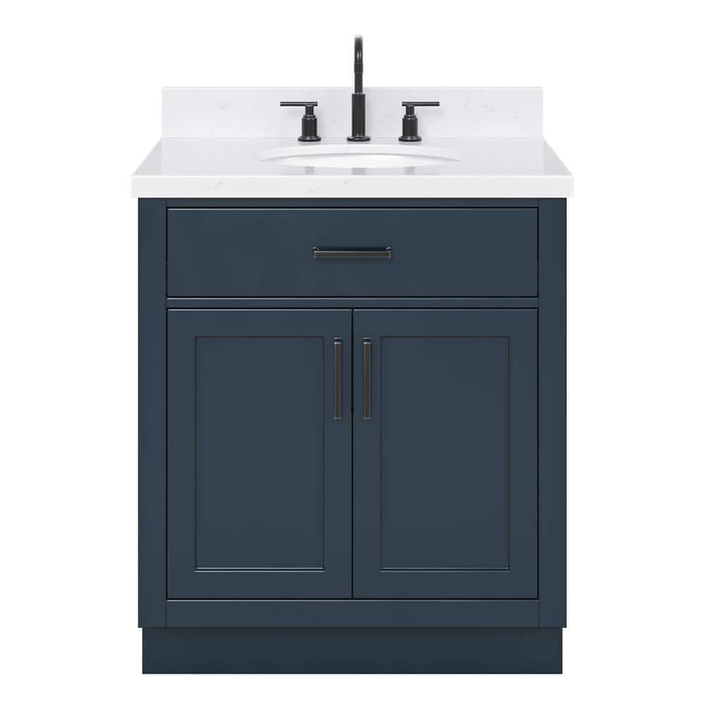 Ariel T030scqovo Hepburn 30" Free Standing Single Basin Vanity Set - Blue