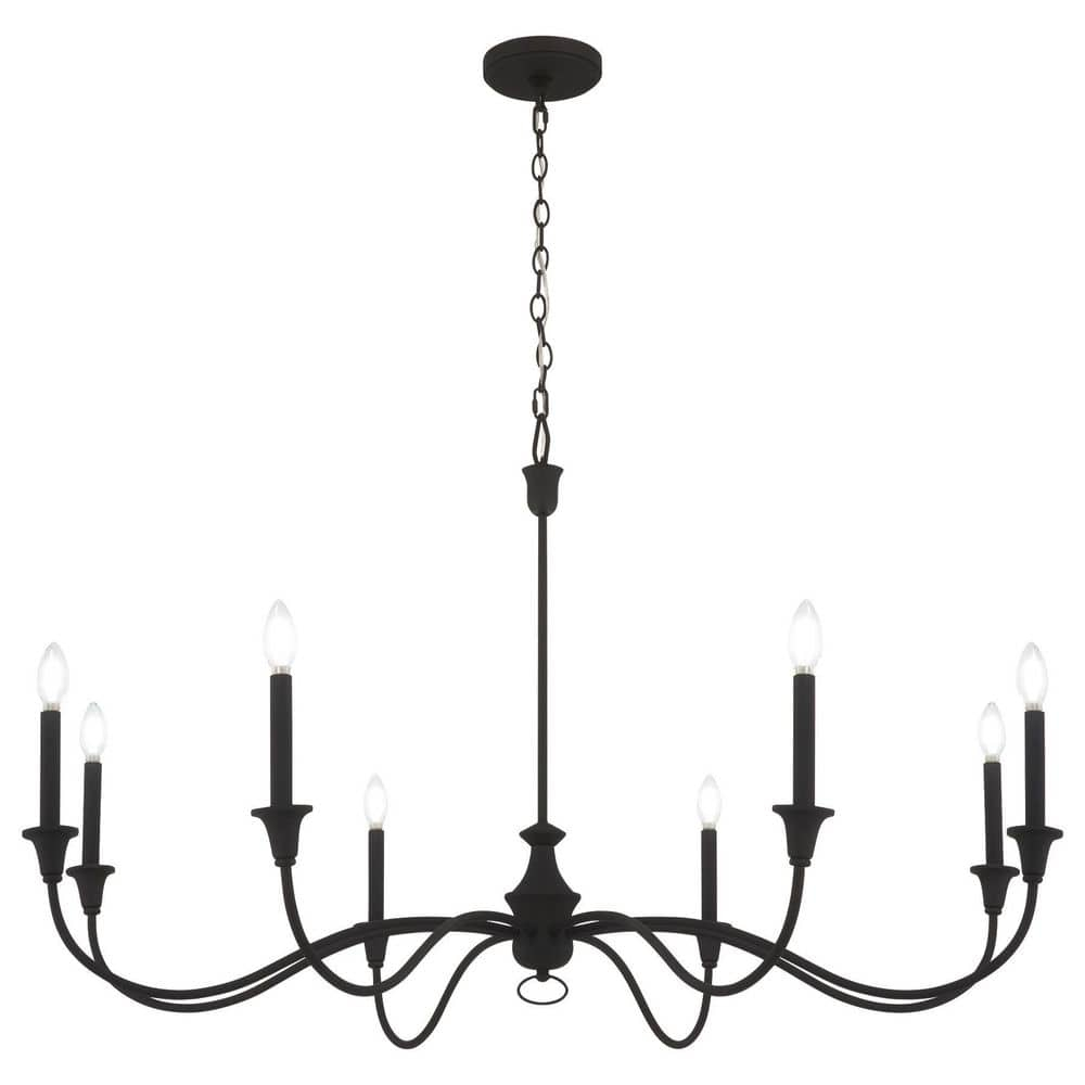 8 Light Chandelier-31.25 Inches Tall And 48 Inches Wide     -Traditional Installation Minka Lavery 6258-076