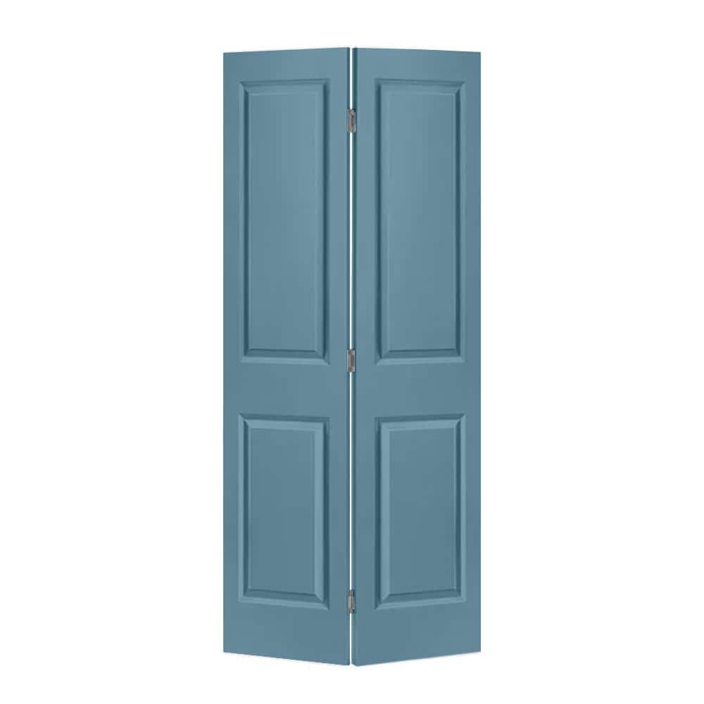 Calhome Paneled MDF Composite Bifold with Installation Hardware Kit