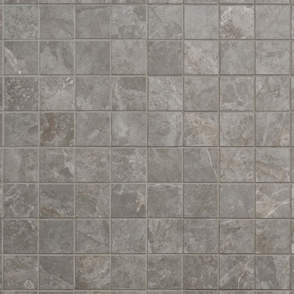Nova 11.81 In. X 11.81 In. Matte Porcelain Mosaic Floor And Wall Tile (0.96 Sq. Ft. / Each)