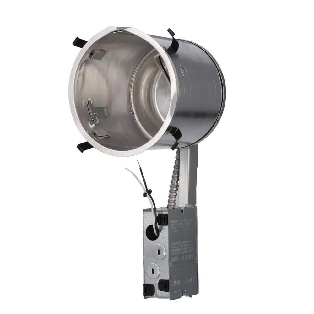 HALO H750RICAT Recessed Lighting LED T24 Remodel IC Air-Tite Housing, 6", Aluminum