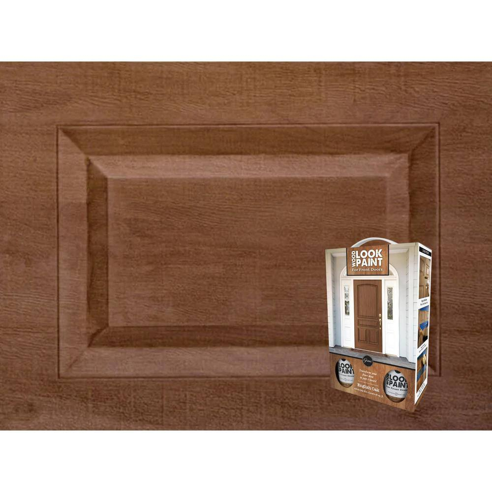 Giani Wood Look Satin Brown Water-based Interior/Exterior Door and Trim Paint ( Kit )