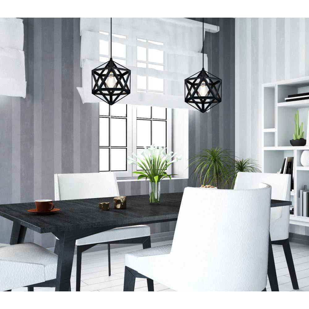 Westinghouse Lighting 6355700 1 Light Pendant Matte Black Finish