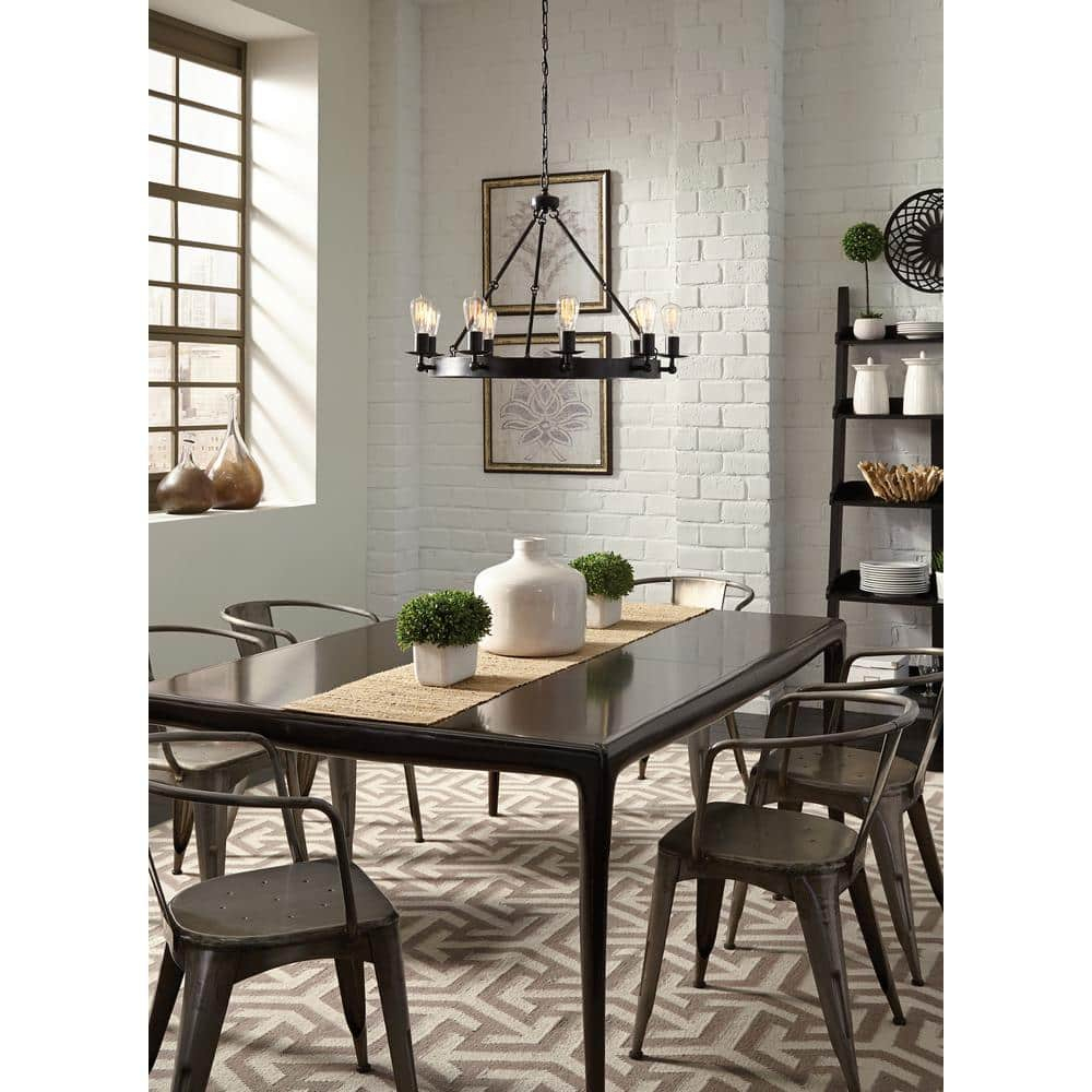 Rosswood Metal Chandelier (25"-31")