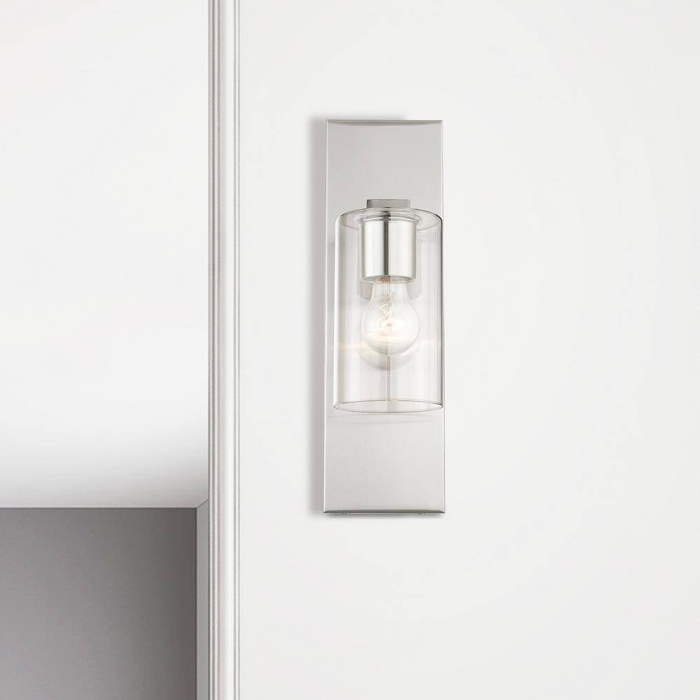 Livex Lighting Zurich 1 - Light Sconce in  Brushed Nickel
