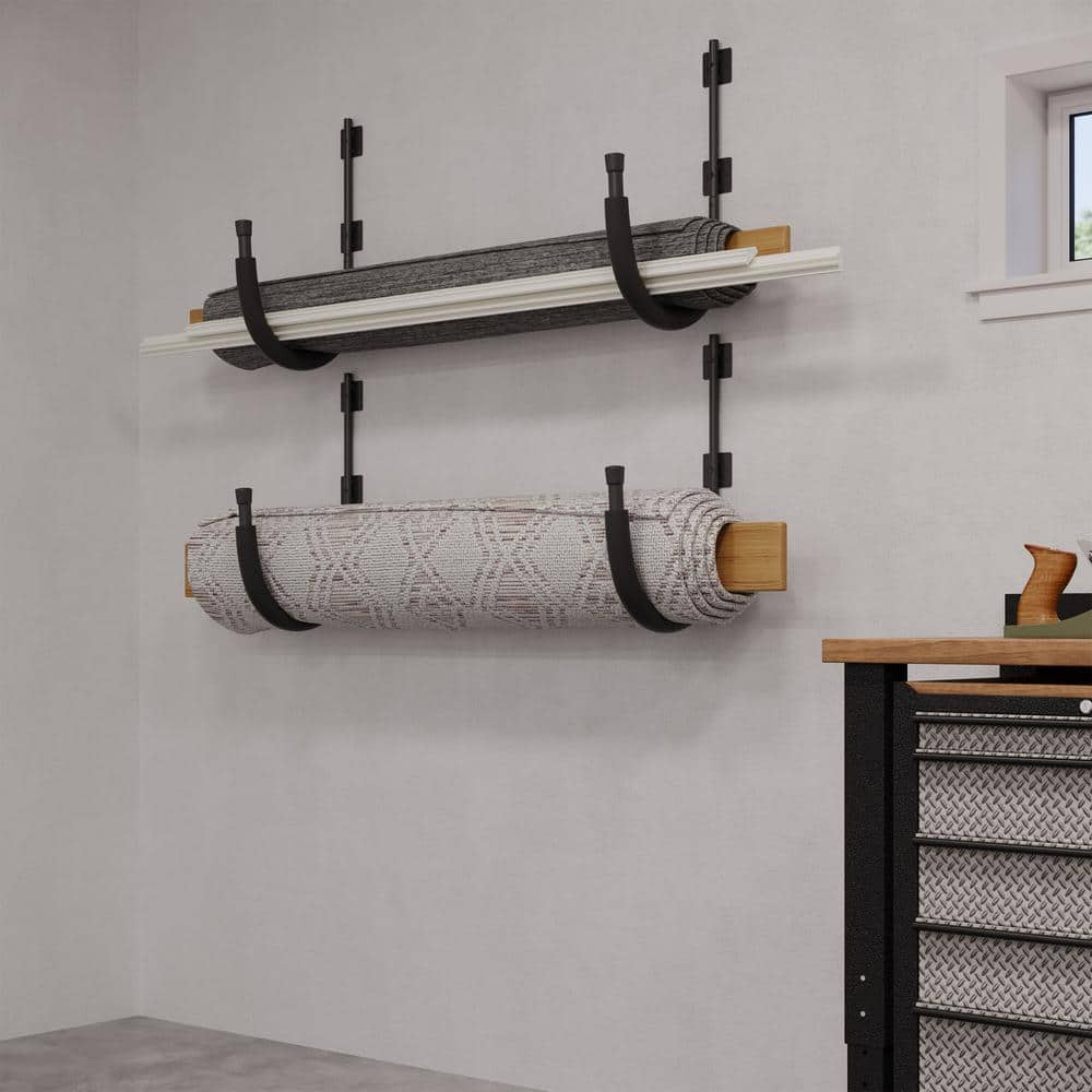 Kayak Storage – Kayak Wall Mount Hangers with 100lb Capacity for Paddleboards, Surfboards, or Snowboards – For Garage or Shed by Rad Sportz