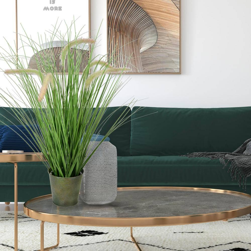 Freeport Park® 26'' Grass Tree in Metal Pot