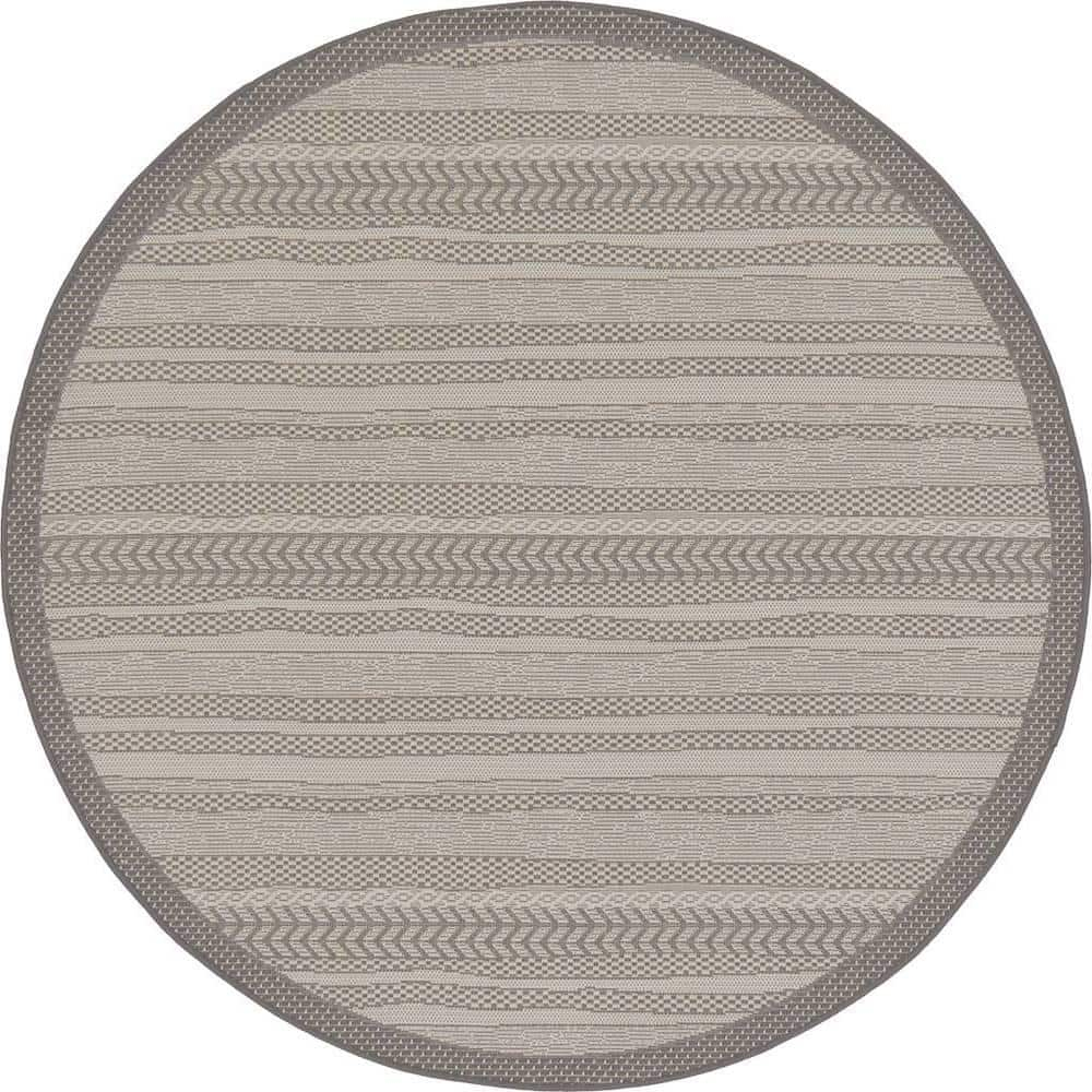 McLellen Striped Indoor / Outdoor Rug