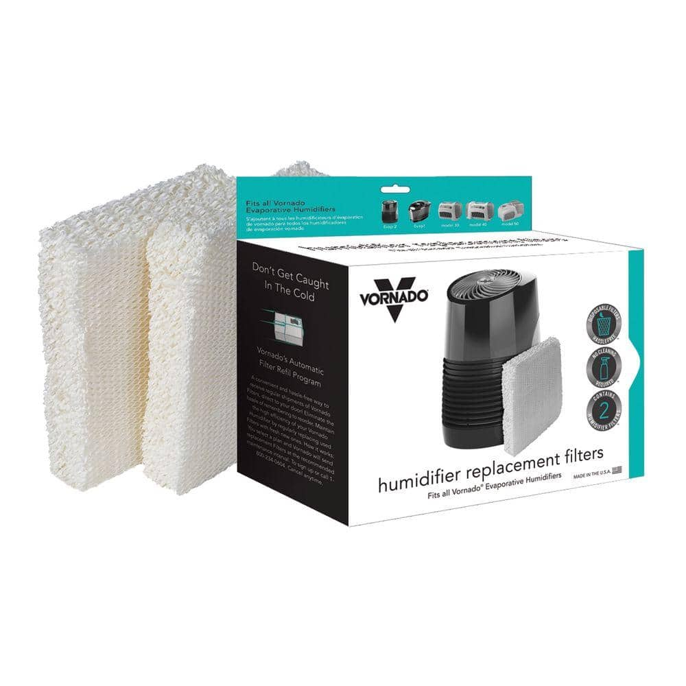 Vornado Replacement Humidifier Filters, 2-pack