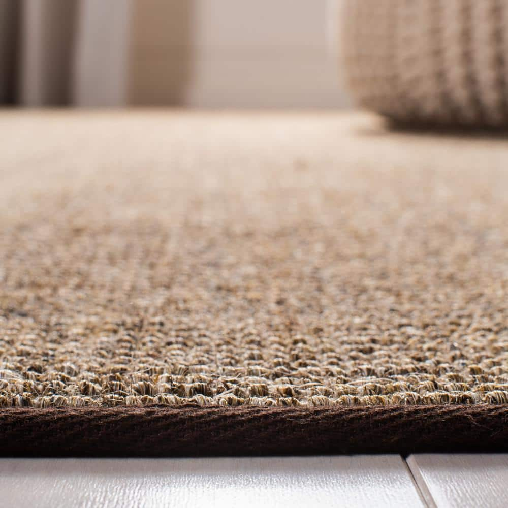 SAFAVIEH Martha Stewart Maximillian Solid Runner Rug, Light Brown, 2'3" x 10'