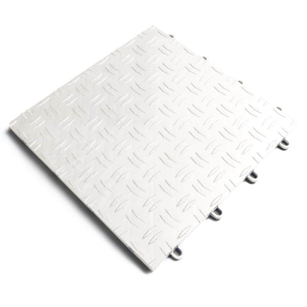 Diamond MotorDeck 12'' W x 12'' L Garage Flooring Tiles in Black