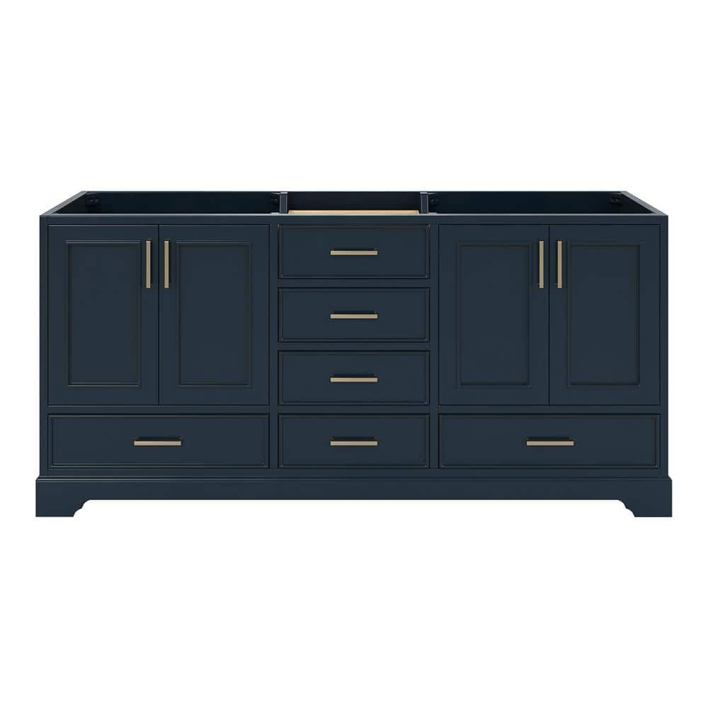 Ariel M072d-Bc Stafford 73" Double Free Standing Vanity Cabinet Only - Blue