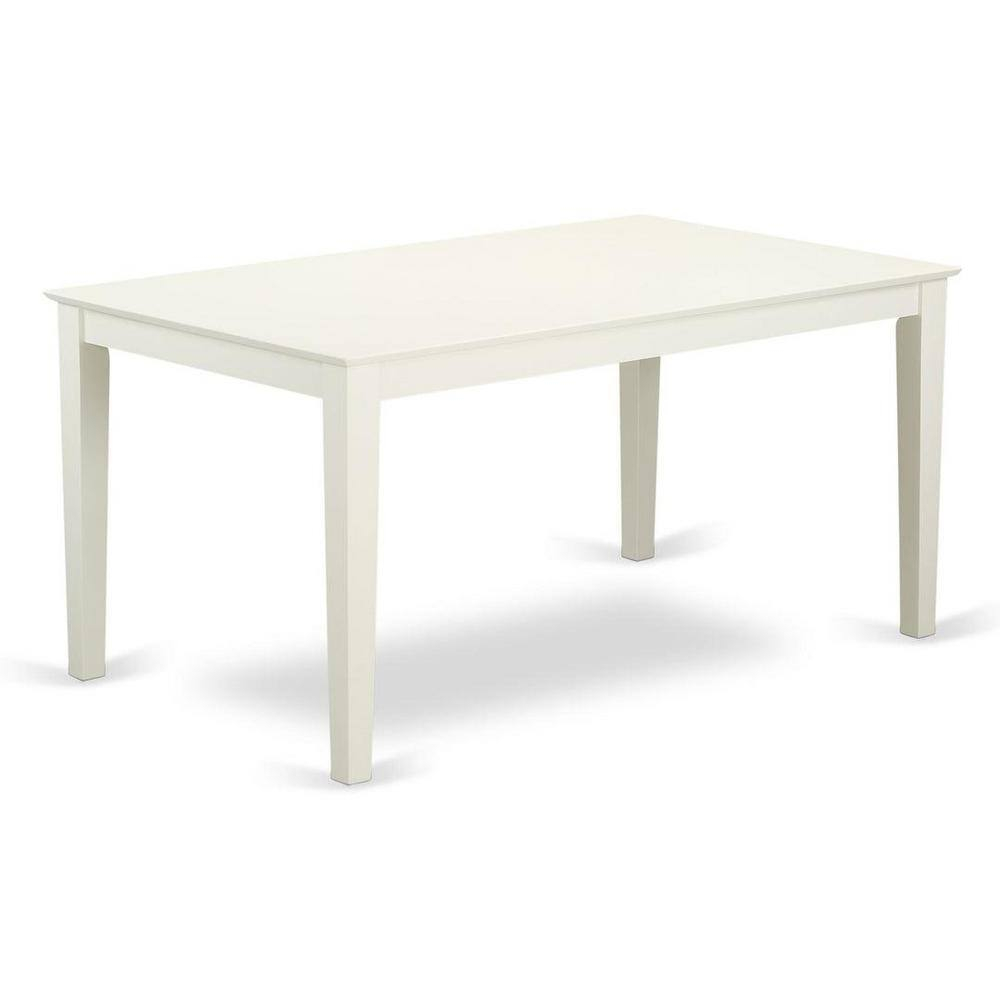 East West Furniture 5 Piece Dining Table Set Consists of a Rectangle Kitchen Table