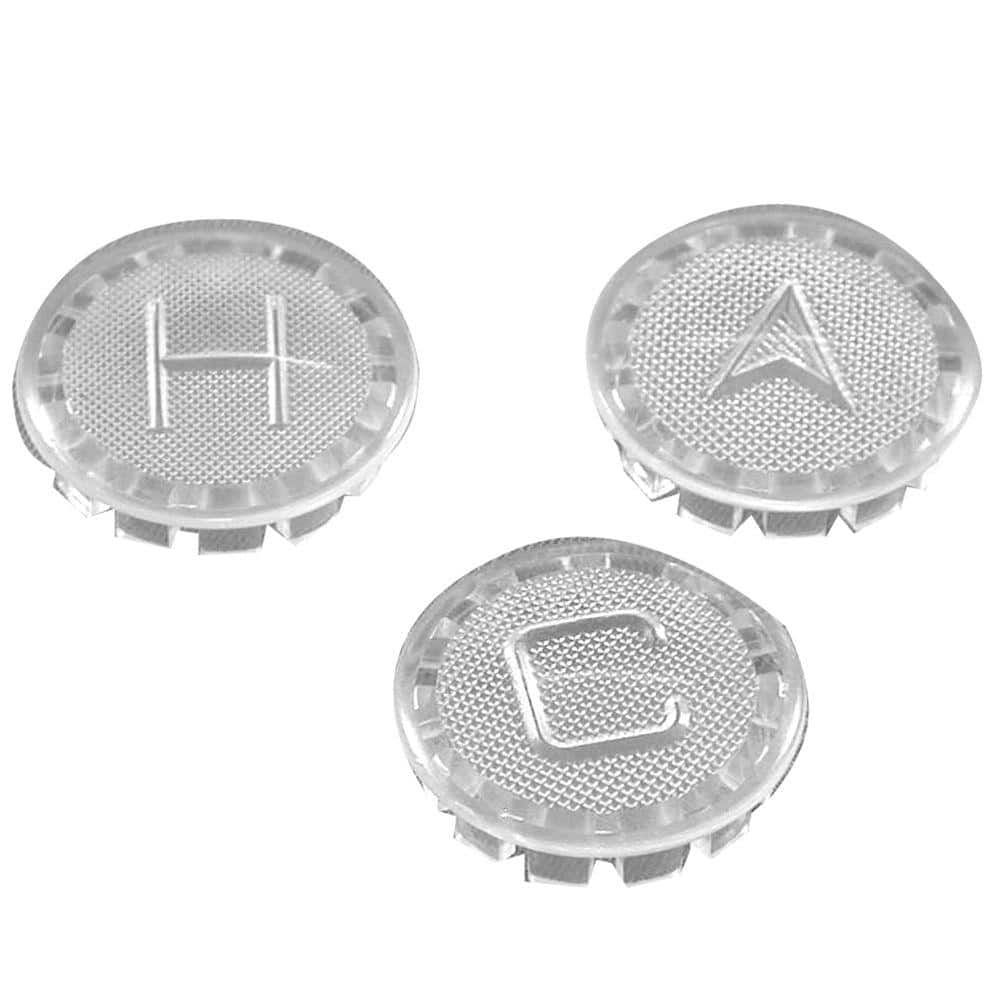 (3-Pk) Danco Index Button for Price Pfister Faucets Clear 80677