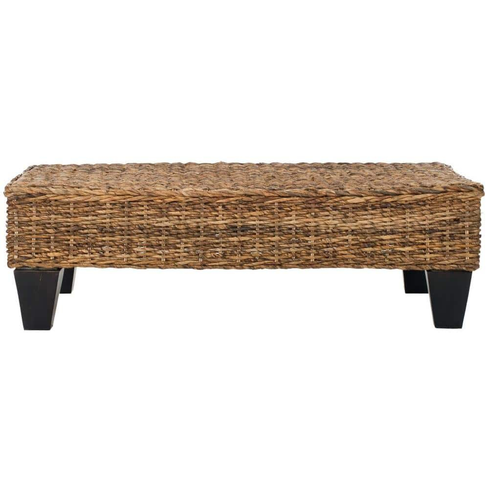 Safavieh Home Collection Leary Wicker Bench