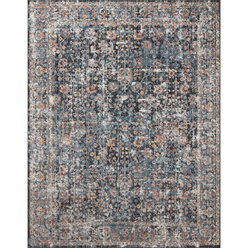 Loloi II Cassandra Collection CSN-05 Blue / Multi Oriental Area Rug 7'-10" x 10'