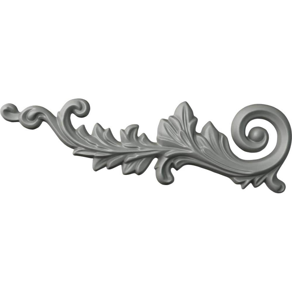 Ekena Millwork 15 3/4"W x 5 1/8"H x 1 1/8"P Robin Scroll Onlay, Left