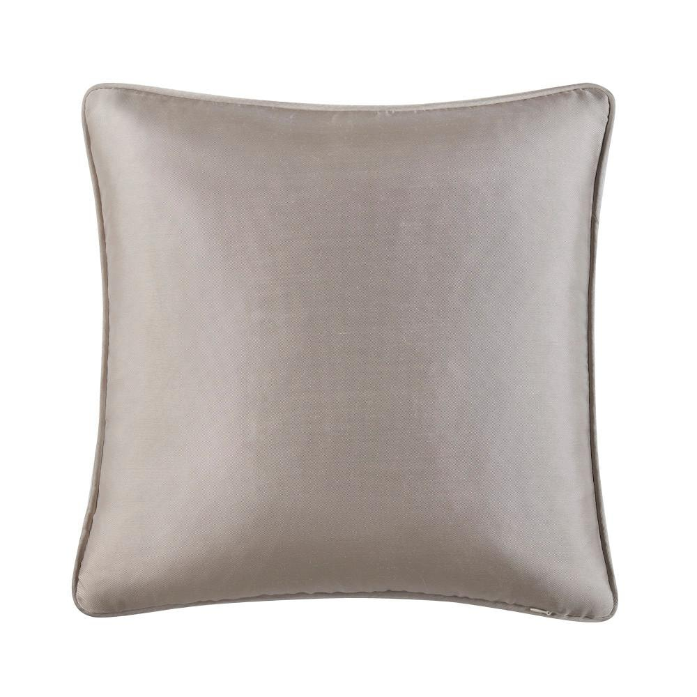 Five Queens Court Leonard 18" Square Decorative Throw Pillow