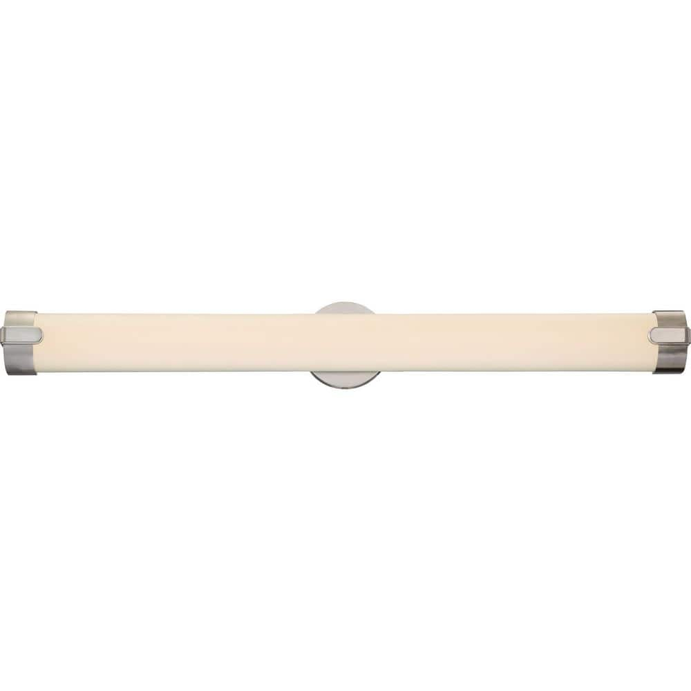 36 in. 1-Light Brushed Nickel LED Vanity Light