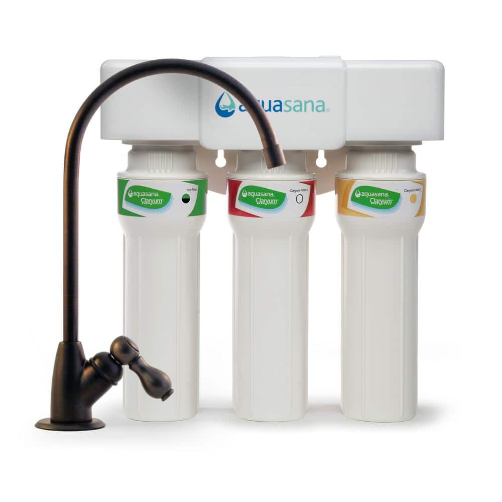 Aquasana Max Flow Under Sink Water Filter System - Bronze - AQ-5300+.62