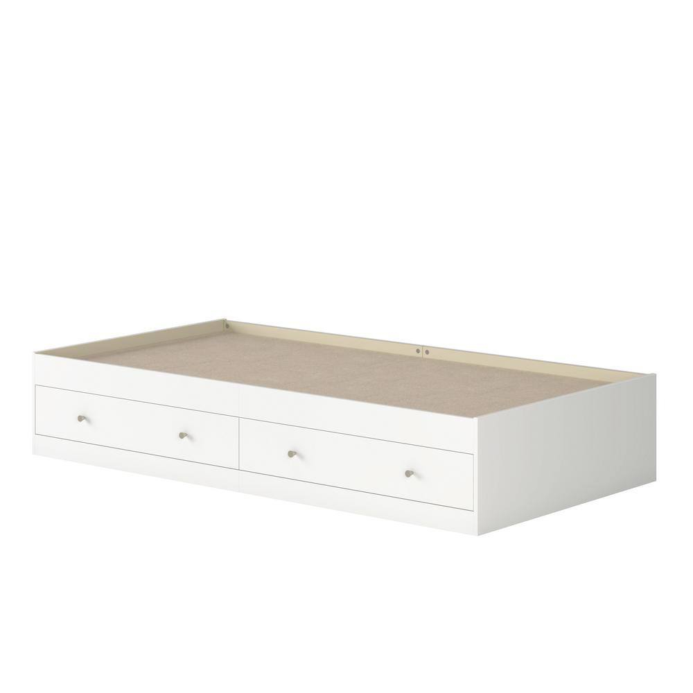 Sauder Cottage Road Mates Twin Bed, White Finish