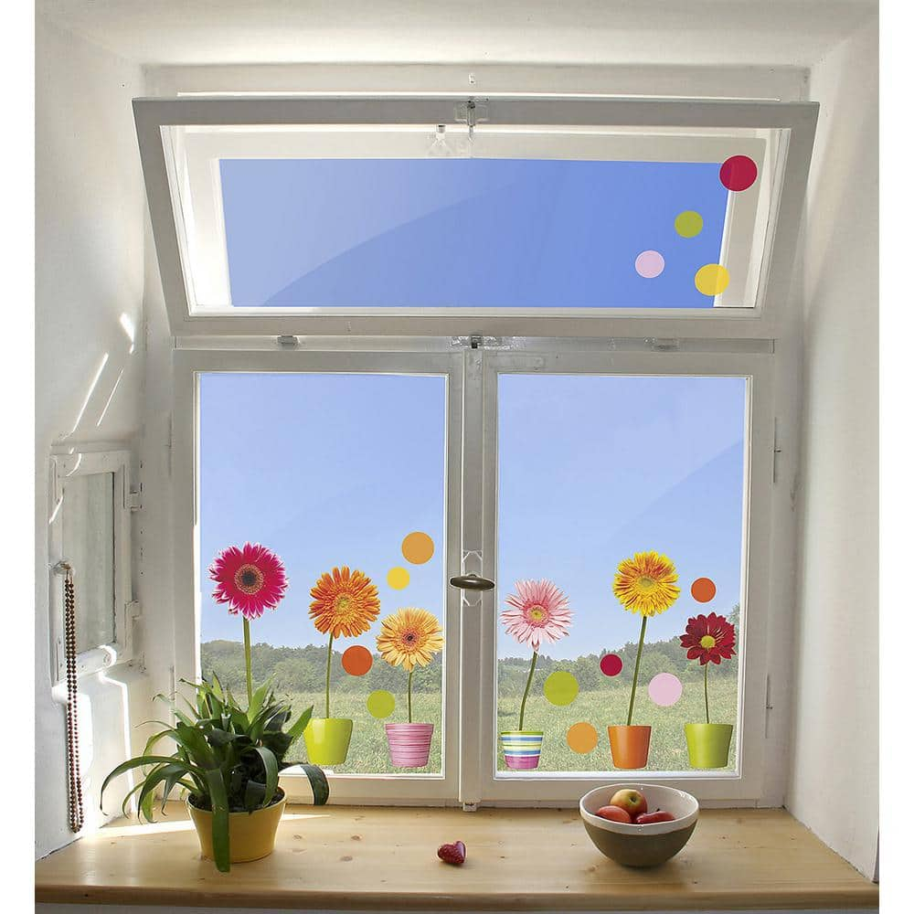 Crearreda CR-64003 Gerberas Window Decals