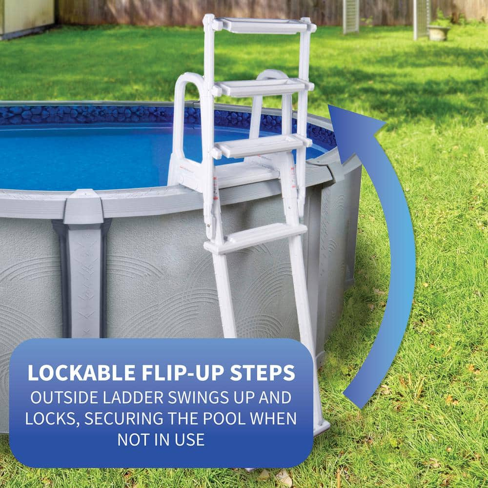 Blue Wave A-Frame Flip Up Ladder