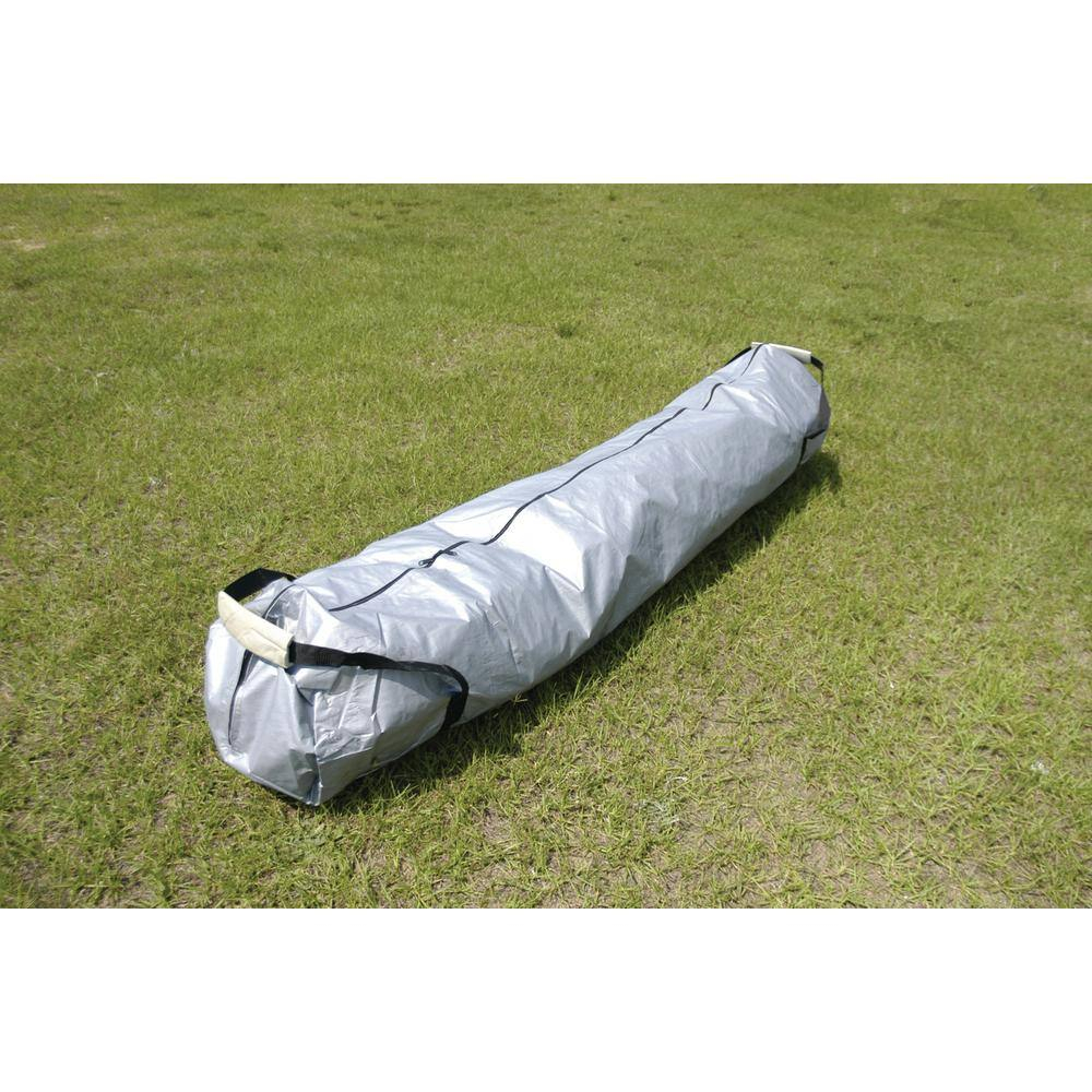 King Canopy 80 inch Silver 180gsm Polyethylene Canopy Bag w/Handles and Zipper