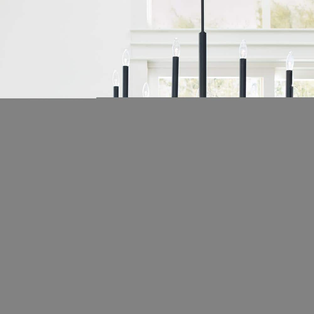 Ellen DeGeneres Brianna Aged Iron 9-Light Traditional Chandelier