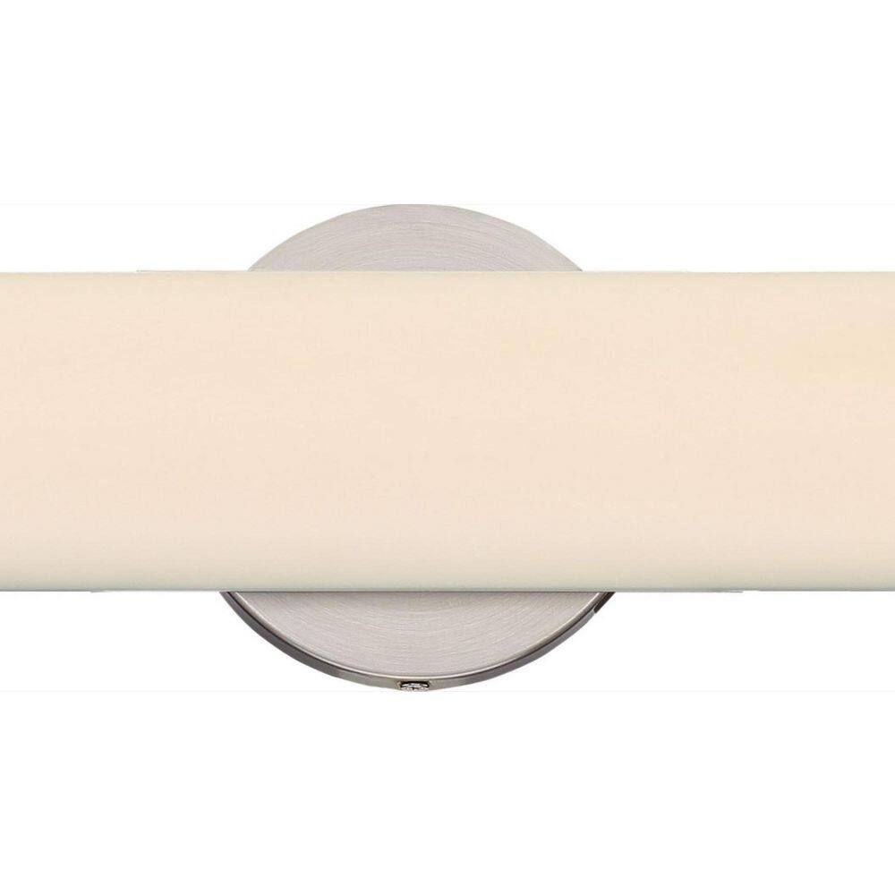 36 in. 1-Light Brushed Nickel LED Vanity Light