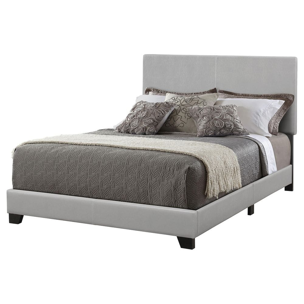 Dorian Upholstered Queen Bed Grey