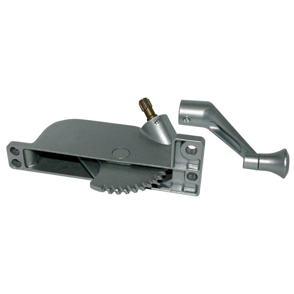 Barton Kramer 5495247 Silver Zinc Right Awning Window Operator for Orgron & Yale Windows
