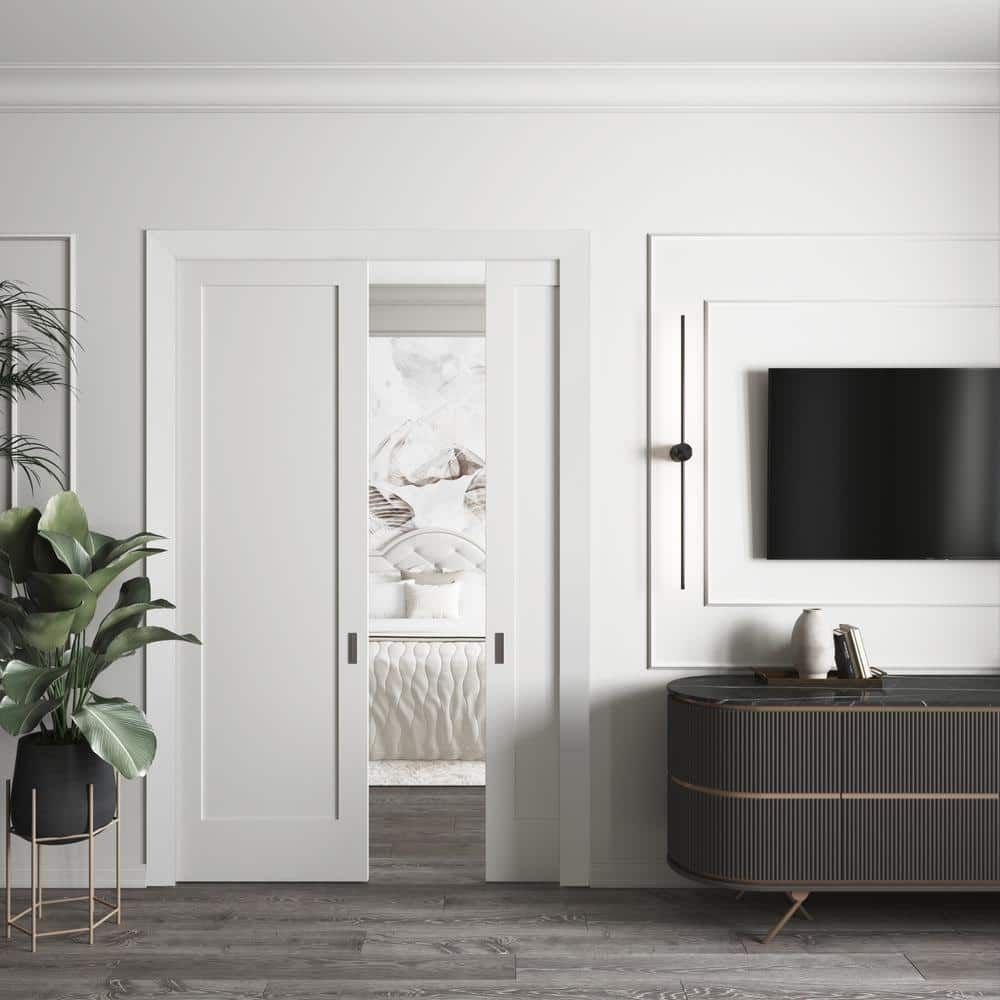 Primed White Pine Wood Finger-Jointed Door Casing
