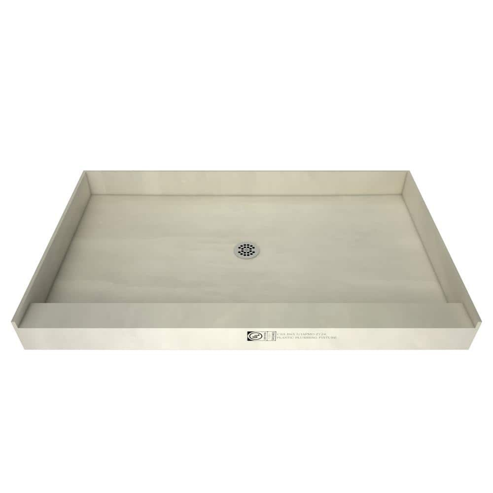 Tile Redi P3260c-Pvc Redi Base 60" X 32" Rectangular Shower Base - Chrome