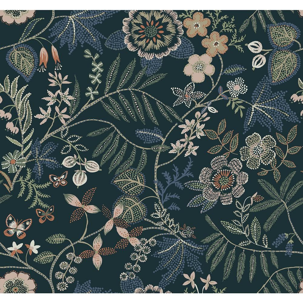 Marilyn Floral Trail Wallpaper