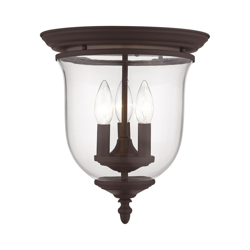 Livex Lighting Legacy Ceiling Mount in Bronze