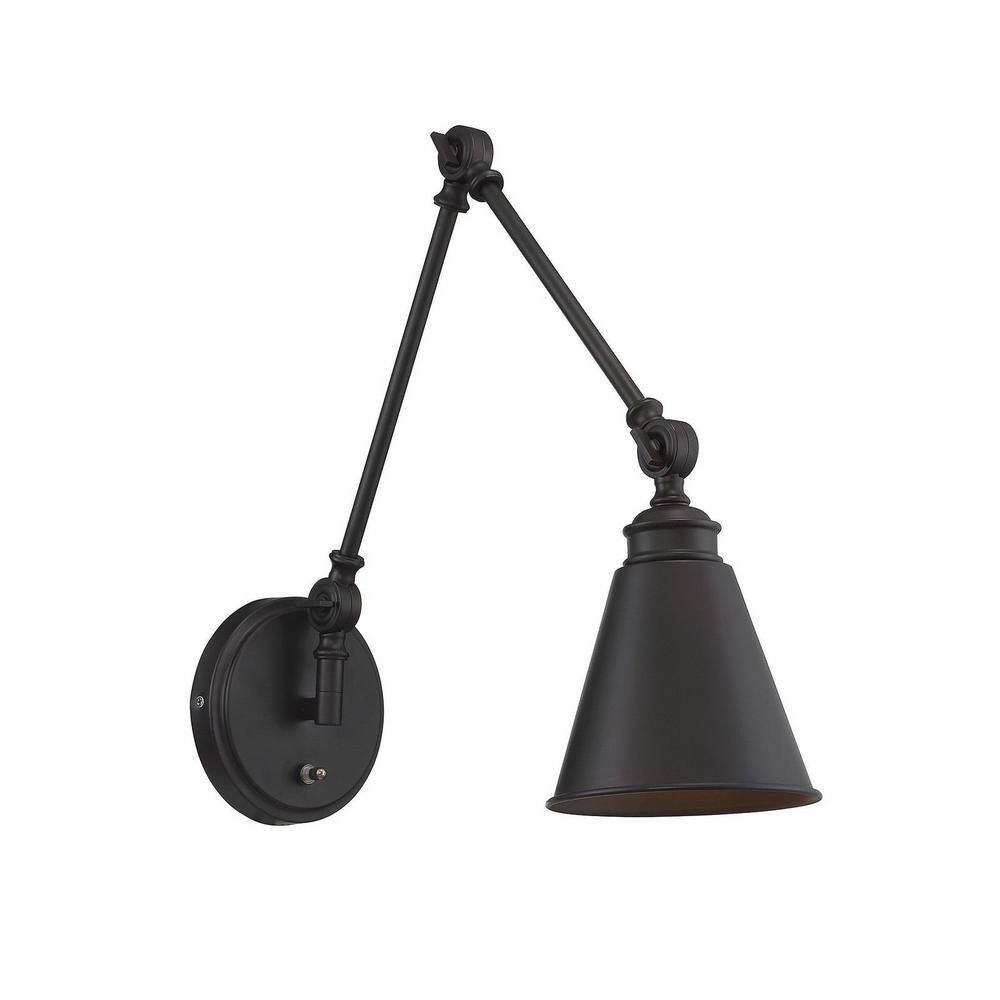 Savoy House Morland 1 - Light Swing Arm Lamp in  English Bronze