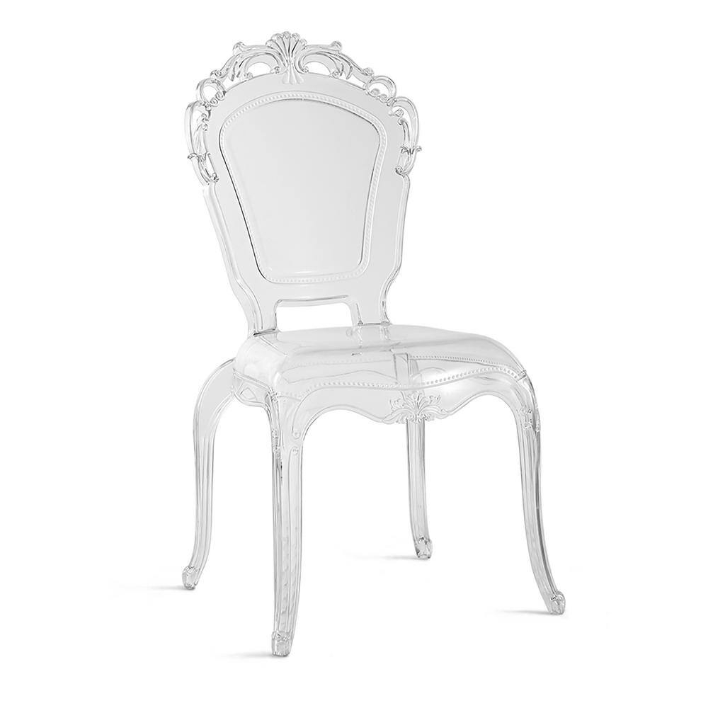 Warehouse of Tiffany Gittel Clear Acrylic Dining Chair (Set of 2) Clear