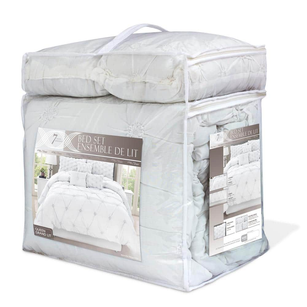 Safdie & Co. 60651.7K.01 Chateau Collection Chateau 7Piece Comforter Set, King