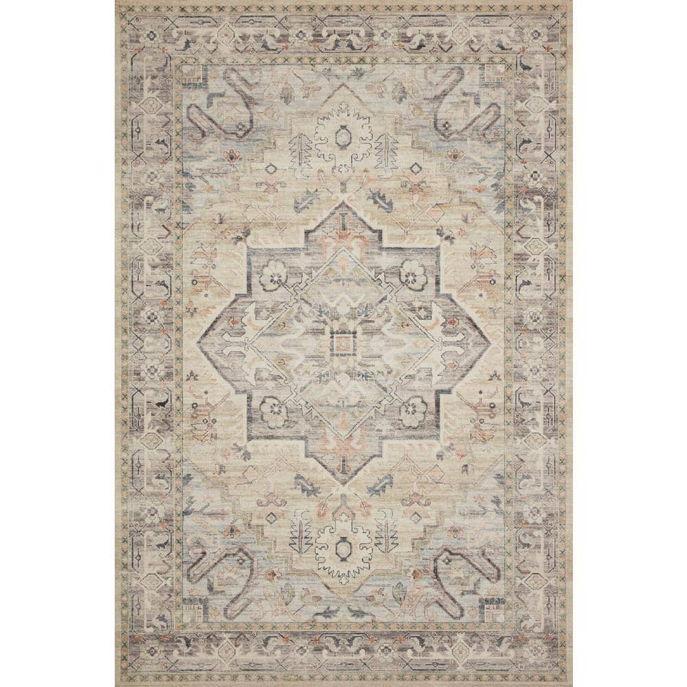 Loloi II Hathaway Printed Oriental Multi / Ivory Area Rug