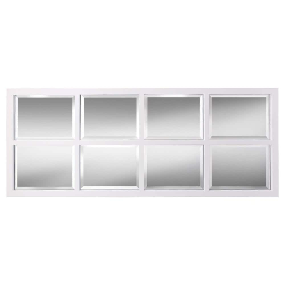 Uniek Stryker Windowpane Framed Wall Mirror