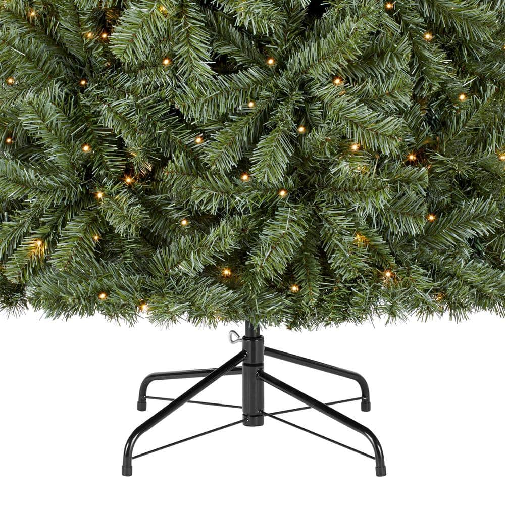 Home Accents Holiday 6.5 Ft. Pre-Lit LED Festive Pine Artificial Christmas Tree