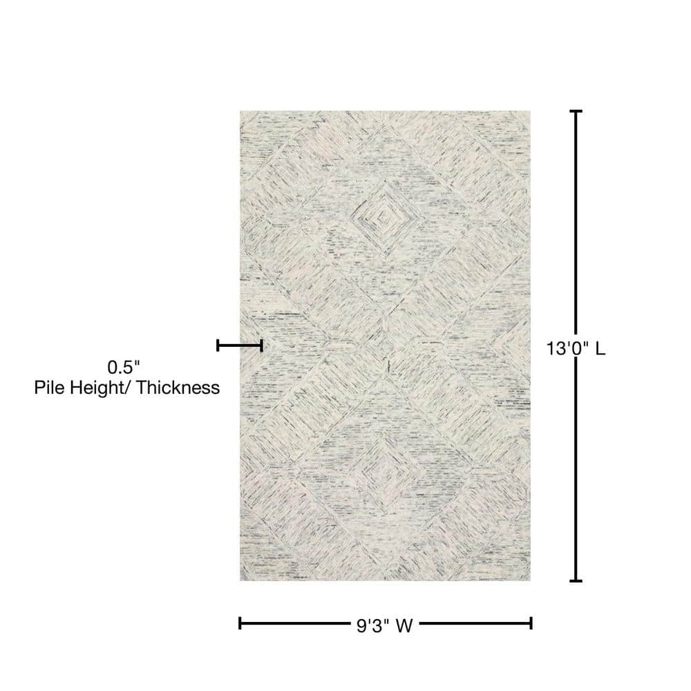 Loloi II Ziva Contemporary Sky Area Rug