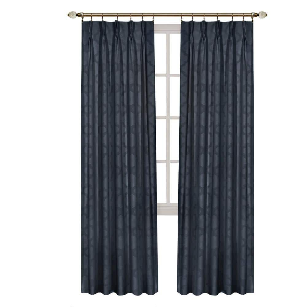 Achim Windsor Pinch Pleat Window Curtain Panel