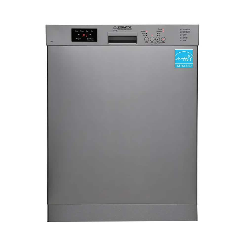 Equator Europe 24" Built in 14 place Dishwasher in Stainless