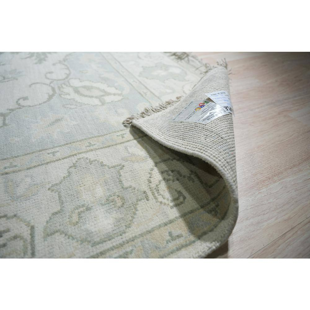 EORC Beige Classic Traditional Floral Area Rug