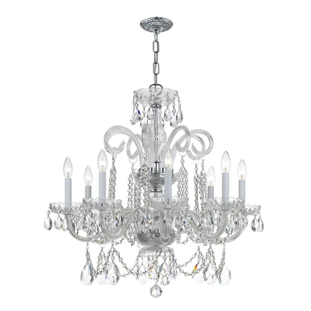 Traditional Crystal 5008-PB-CL-MWP Chandelier